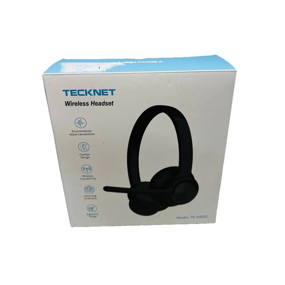 TECKNET Wireless Rechargeable Bluetooth Headset Model‎ TK-HS012